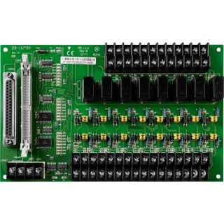 16-channel Isolated Input & 8-channel relay output Board