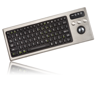 Keyboard with Integrated Trackball