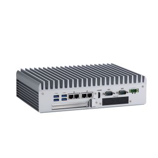 eBOX700-891-FL Fanless Embedded System with LGA1151 Socket 7th/6th Gen Intel® Core™ i7/i5/i3 & Celeron® Processor, Intel® H110, 2 HDMI/DisplayPort, 4 GbE LANs, 6 USB, 1 PCIe x4 Expansion and 9 ~ 36 VDC