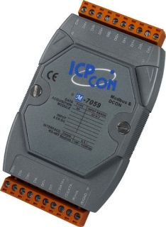 8-channel 10-80 VAC Isolated Digital Input Module with 16-bit Counters