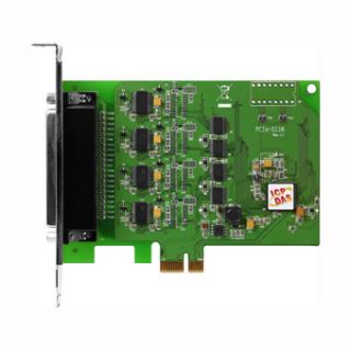 PCI Express, Serial Communication card with 8 RS-232 ports (RoHS)
