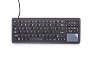 Panel Mount Keyboard with Touchpad