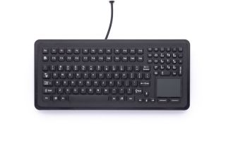 Panel Mount Keyboard with Touchpad