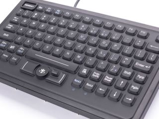 Panel Mount Keyboard with Emergency Key