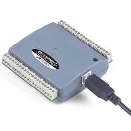 USB-based 24-channel, high-current (64 mA sink, 15 mA source) digital I/O device