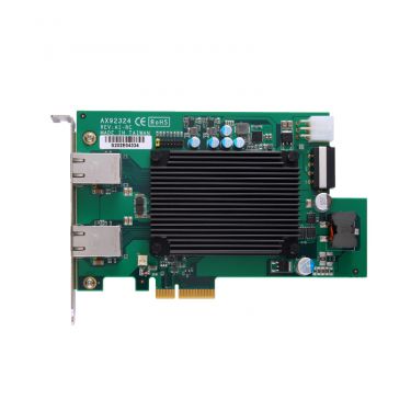 AX92324 - 2-port 10GbE PoE PCI Express Card