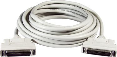 SCSI II 50-pin & 50-pin Male connector cable 3m, for Delta ASDA A series motor