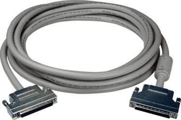 SCSI II 68-pin & 68-pin Male connector cable for High speed (output pulse>500K pps), Length 5m