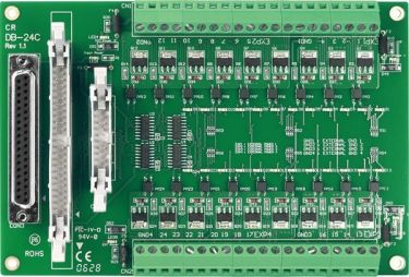 24-channel OPTO-22 compatible Open-collector output Board 