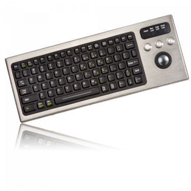 Keyboard with Integrated Trackball