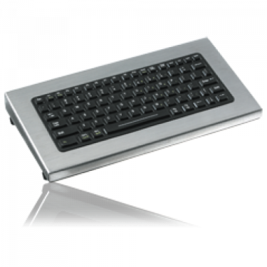 iKey  DBL-81 Backlit Keyboard in Stainless Steel Case