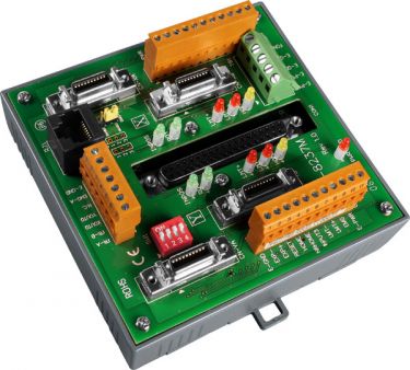 Photo-isolated terminal board for ICPDAS two-axis stepper/servo controller