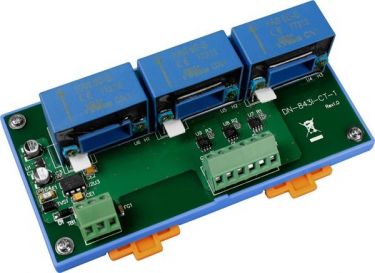 Non-isolation 3-channel Voltage Input Attenuator