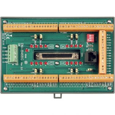 Photo-isolated terminal board for ICPDAS four-axis stepper/servo controller