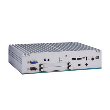 eBOX630-528-FL
Fanless Embedded System with 8th Gen Intel® Core™ i7/i5/i3 & Celeron® ULT Processor, 2 HDMI, 1 VGA, 3 GbE LAN, 6 USB, Dual PCI Express Mini Card Slots and 9 to 36 VDC