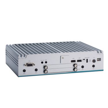 eBOX630A
Fanless Embedded System with 11th Gen Intel® Core™ i7/i5/i3 or Celeron® Processor, 2 HDMI, 1 DisplayPort, 3 LANs, 6 USB, 4 COM, and 9 to 48V DC