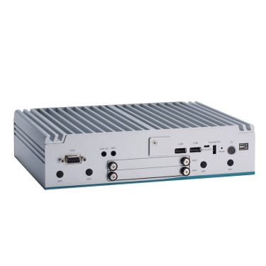 eBOX630A
Fanless Embedded System with 11th Gen Intel® Core™ i7/i5/i3 or Celeron® Processor, 2 HDMI, 1 DisplayPort, 3 LANs, 6 USB, 4 COM, and 9 to 48V DC