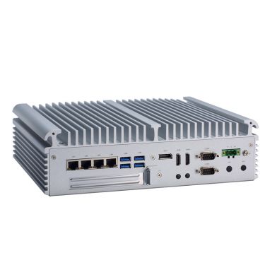 eBOX710A
Fanless Embedded System with LGA1200 Socket 11th/10th Gen Intel® Core™ i9/i7/i5/i3 or Celeron® Processor, Intel® H420E, HDMI, DisplayPort, 6 USB, 4 LAN, PCIe x4 slot, and 9 to 48 VDC