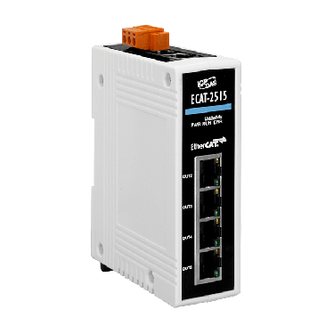 ECAT-2515 CR   1-to-5 Port EtherCAT Junction Slave Module - ICPDAS