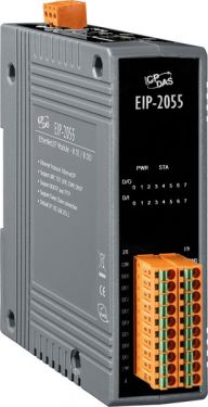 Isolated 8-ch DI and 8-ch DO EtherNet/IP I/O module