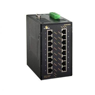 IEC61850/IEEE1613 Managed Hardened 16-port 10/100BASE with 2-port Gigabit combo Ethernet Switch