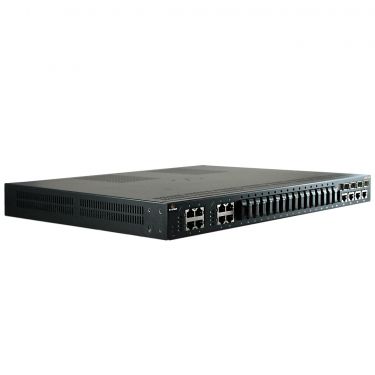 IEC61850-3/IEEE1613 Hardened Managed 24-port 10/100BASE and 4-port Gigabit Ethernet Switch with SFP options