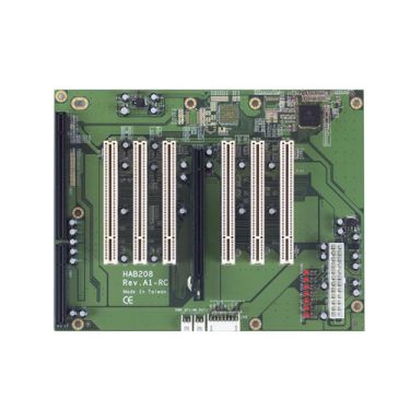 8-slot ATX-supported PICMG 1.3 Bus Half-size Backplane