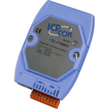 Internet communication controller with one RS-232, one RS-485 and one Ethernet