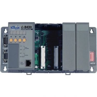 Embedded Ethernet I/O Unit with 4 slots (Gray cover)