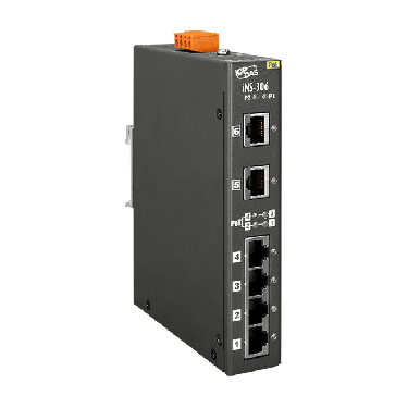 iNS-306 - 6-port 10/100 Mbps PoE(PSE) IoT Switch