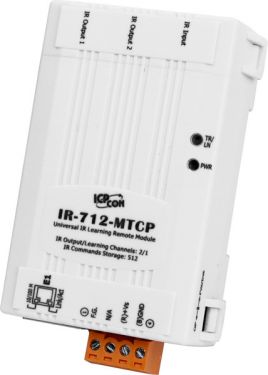 Universal IR Learning Remote Module (MBTCP, 2 IR outputs, 512 IR Cmds) with 2 CA-IR-SH2251