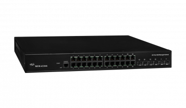 ICPDAS MSM-6226G - 20-Port 10/100/1000 Base-T + 4 Combo 100/1000 TP/SFP Port + 2 SFP Port L2 Managed Switch