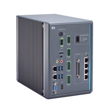 MVS900-511-FL - Fanless Vision System with LGA1151 Socket 7th/6th Gen Intel® Core™ i7/i5/i3 & Celeron® Processor, Intel® H110, Vision I/O, 4-CH PoE and 4-CH LED Output