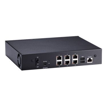 Compact Network Appliance Platform with Intel® Atom™ Rangeley Processor and 6 LANs