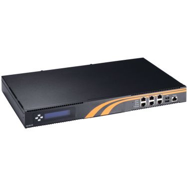 1U rackmount network security appliance with Intel®Atom™ processor C2558 and up to 6 GbE LAN ports