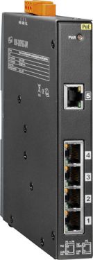 NS-205PSE-24V CR	Unmanaged 5-Port 10/100 Mbps PoE(PSE) Ethernet Switch; 24 VDC Input