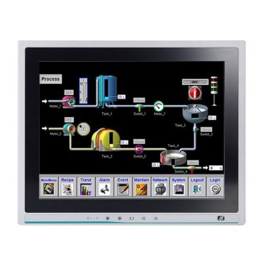 P1127E-500 with PCIe 12.1" XGA expandable industrial touch panel computer
with LGA1151 socket 7th/6th gen Intel® Core™ i7/i5/i3,
Pentium® & Celeron® processor, resistive touch screen,
PCIe x4 slot and 100 to 240 VAC