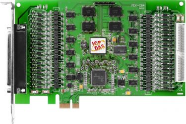 PCI Express/Universal PCI, 64-channel Optically Isolated Open-collector Digital Output Board (Current Sinking) 