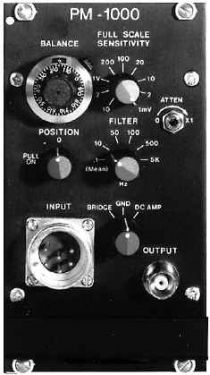 High Performance Transducer Amplifier