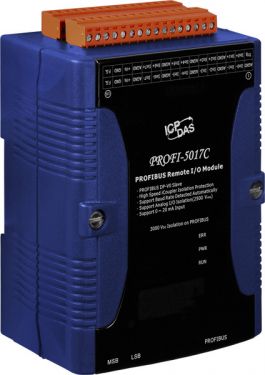 PROFIBUS Remote I/O Module (8-Channel Isolated Analog Current Input)