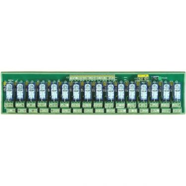 RM-216 16-channel DIN-Rail mounting power relay module, 2 form C