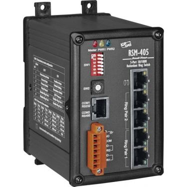 RSM-405 CR	Industrial Ethernet Real-time-ring Switch(Metal case) 

