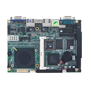 AMD LX800 3.5" Embedded SBC with Dual LANs, 4 COM, 4 USB 2.0 and LVDS LCD