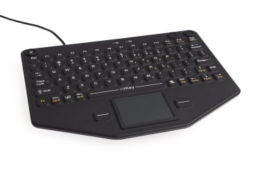 Compact Mobile Keyboard with Touchpad