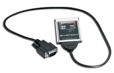 Single Port RS-232 PCMCIA Serial Card w/DB9M cable (attached)
