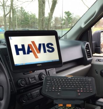 Havis TSD101 Rugged Vehicle Touch Display