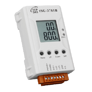 tSG-3781B 
1-channel 4 ~ 20 mA Current Input / PWM Output Signal Conditioner (setting buttons are located at the bottom side) (RoHS)