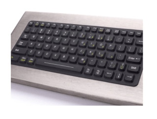 Backlit Keyboard in Stainless Steel Case - DBL-81-USB