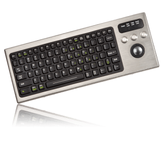 Keyboard with Integrated Trackball