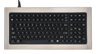 Stainless Steel Keyboard SKU: DT-1000-USB